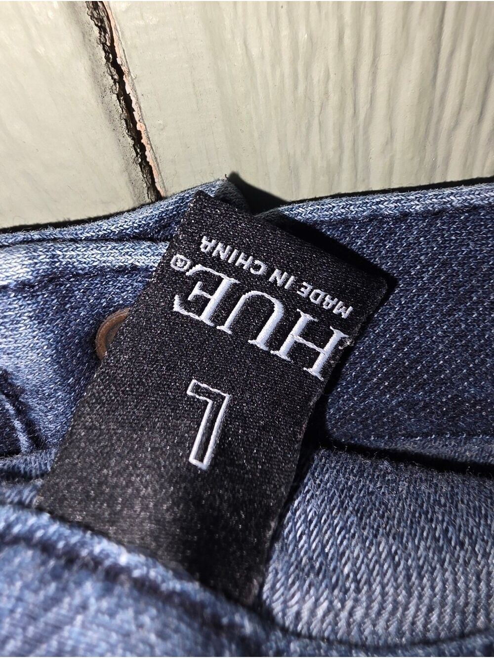 HUE Blue Pull On Jeggings #CAP6 - Picture 2 of 14